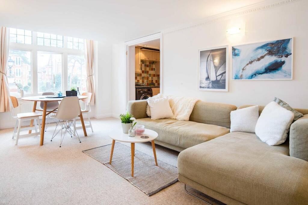 Ferienwohnung Victorian Duplex In Burlington Mansions Bournemouth Exterior foto